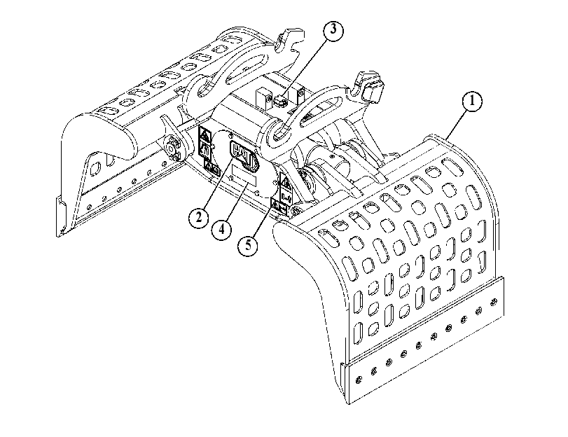 GRAPPLE AR-HYDRAULIC 5878655 CAT