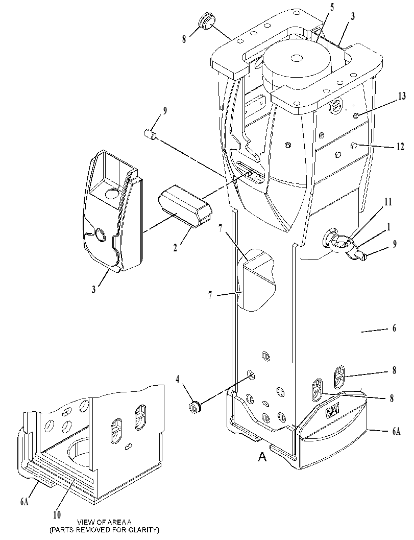 HOUSING GP-HAMMER 3555846 CAT