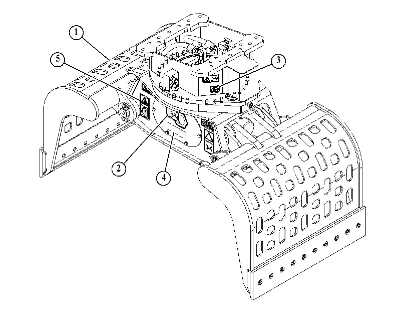 GRAPPLE AR-HYDRAULIC 5878718 CAT