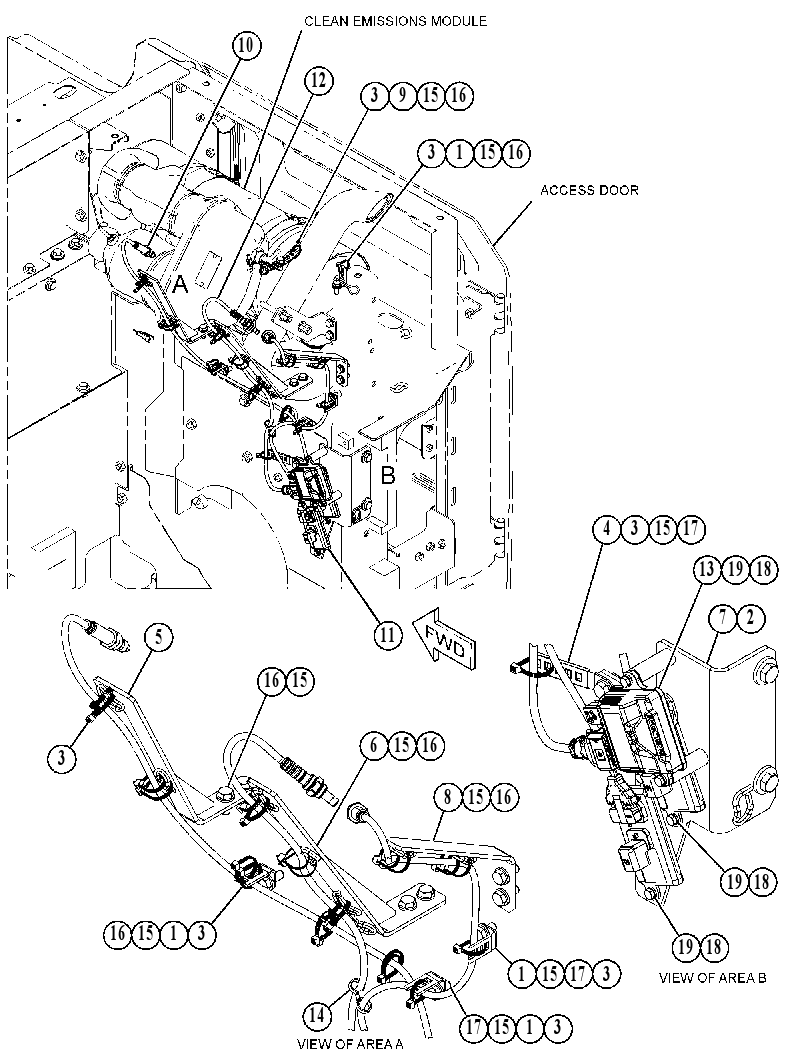 SENSOR & MTG GP-SOOT 5863228 CAT