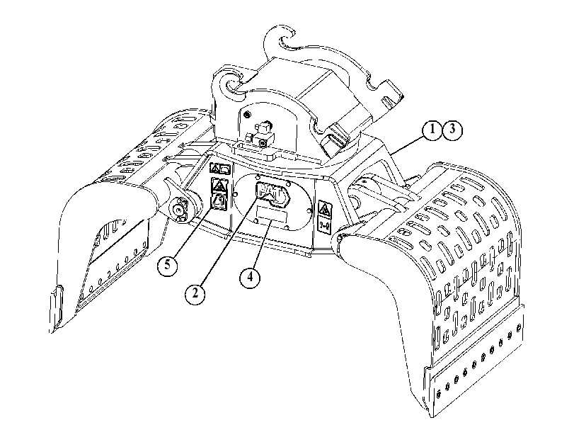 GRAPPLE AR-HYDRAULIC 5878721 CAT