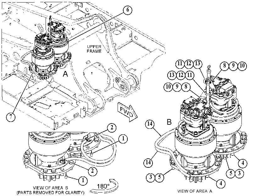 DRIVE & MTG GP-SWING 5602460 CAT