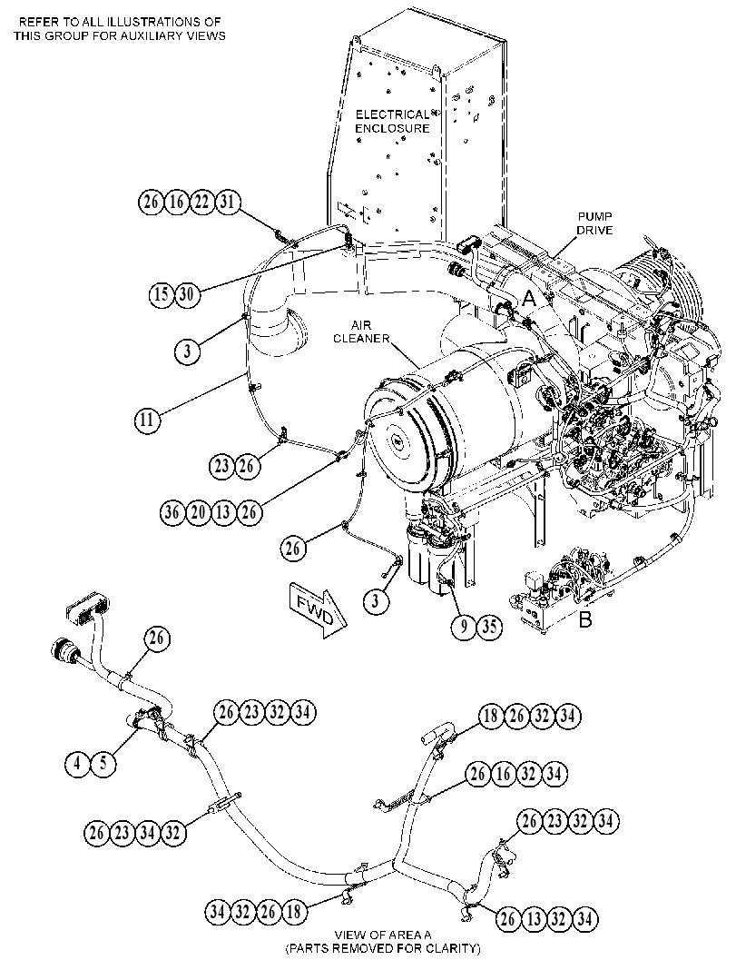 WIRING GP-CENTER 3837632 CAT
