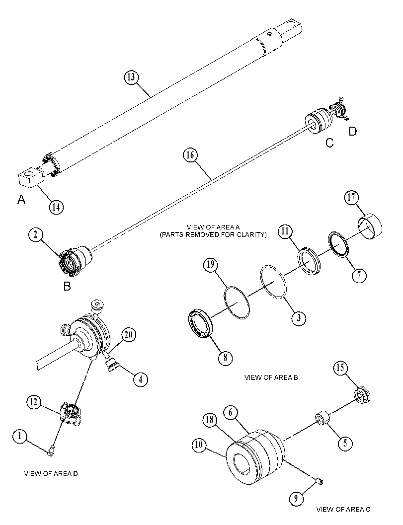 CYLINDER GP-SIDESHIFT 4806088 CAT