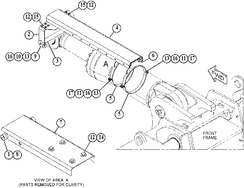 GUARD GP-TILT CYLINDER 3963379 CAT