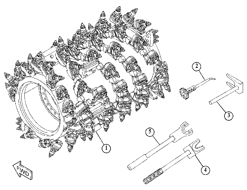 Ротор 5670940 CAT