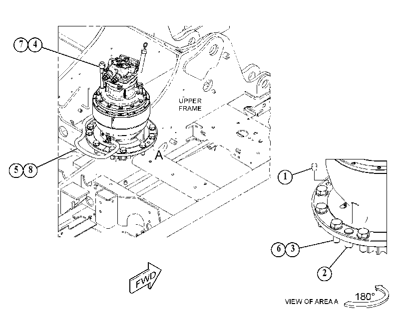 DRIVE & MTG GP-SWING 5602475 CAT