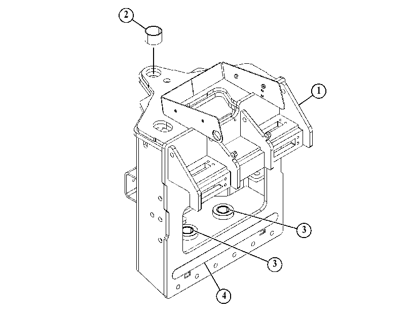 FRAME GP-SLIDING 5573886 CAT