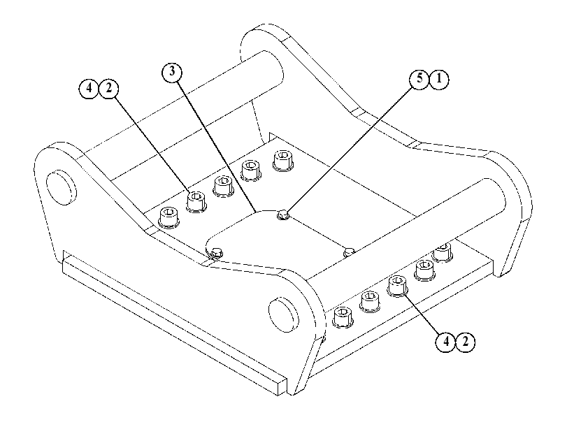 MOUNTING GP-WORK TOOL 5727115 CAT