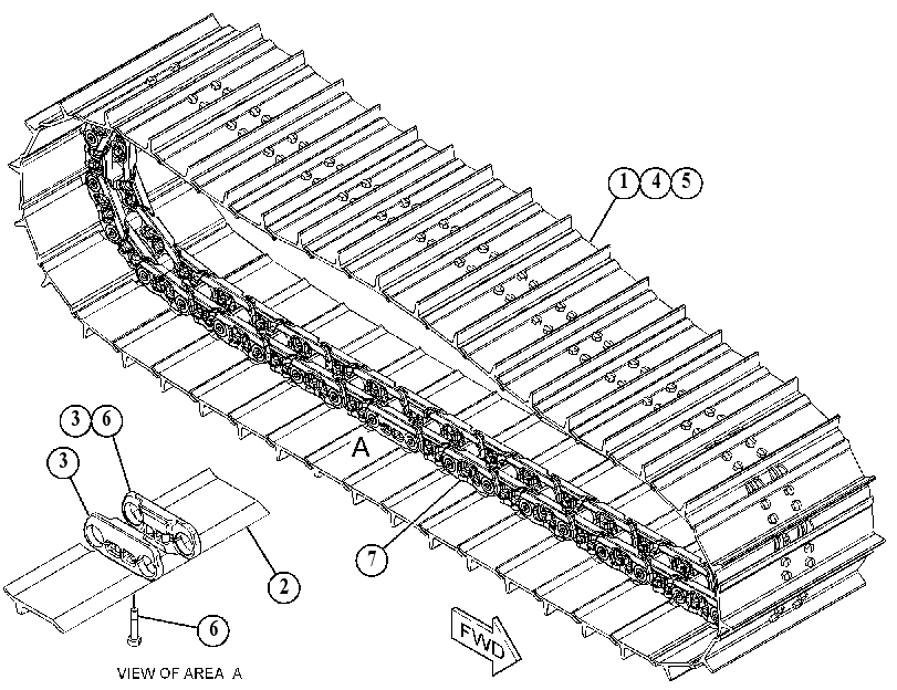 Гусеница 5954160 CAT