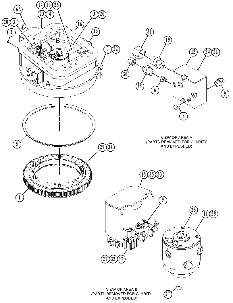 ROTATOR GP-HYDRAULIC 5021403 CAT