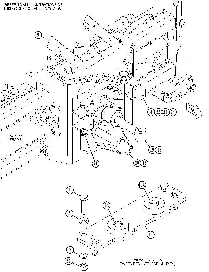 FRAME GP-SLIDING 5516992 CAT