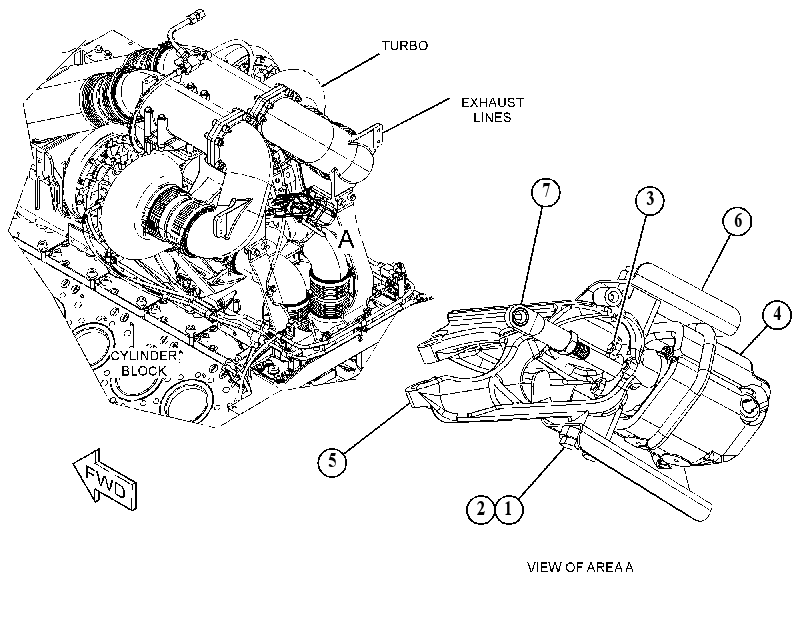 ACTUATOR & MTG GP-BYPASS 5608996 CAT