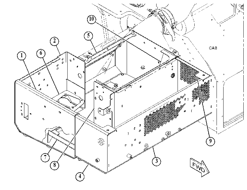 BOX AS 5621386 CAT