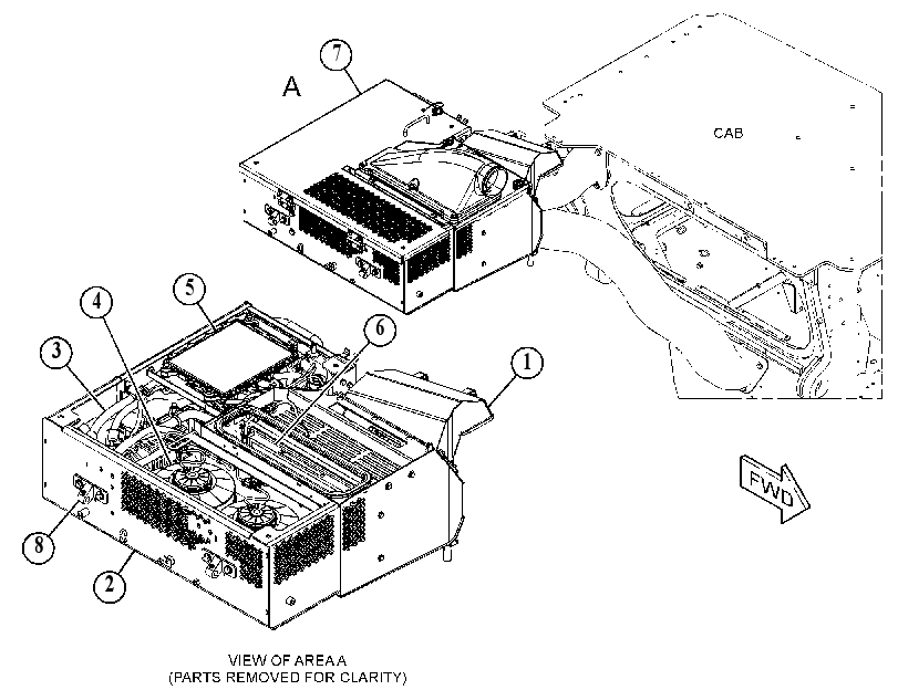 Кондиционер с креплением 5626218 CAT