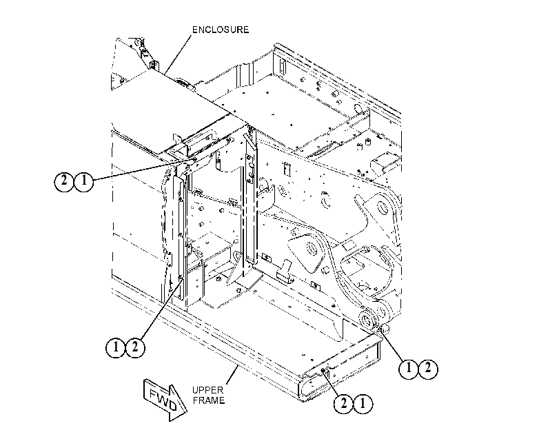 MOUNTING GP-HOOD 5622492 CAT
