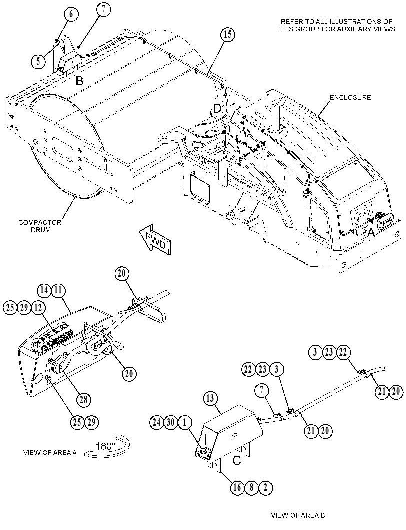 WIRING GP-OBJECT DETECTION 5597169 CAT