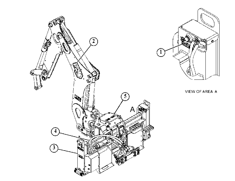 BACKHOE AR 5516979 CAT