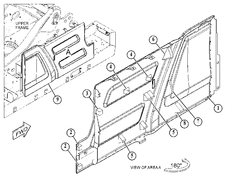 COVER AS-ACCESS 5480450 CAT
