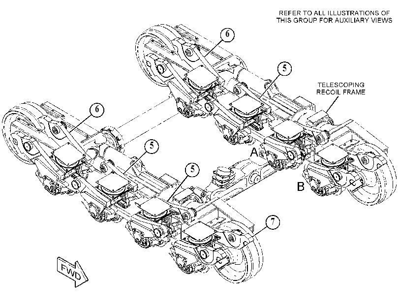 SUSPENSION GP-BOGIE 3371001 CAT