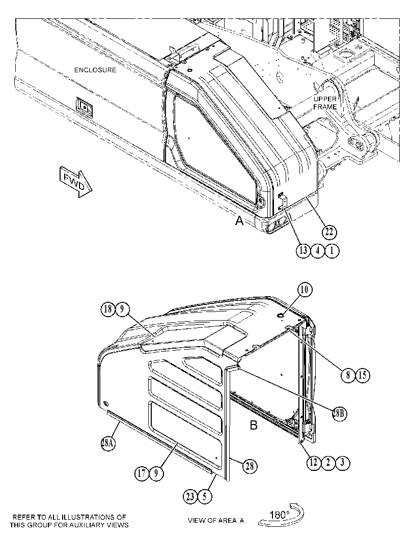 HOOD GP-FRONT 5538900 CAT