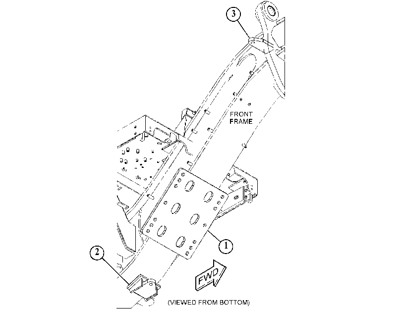 MOUNTING GP-SNOW WING 5744899 CAT