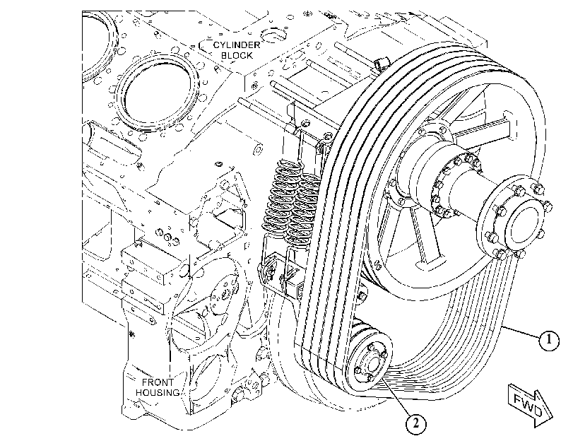 DRIVE AR-FAN 4834900 CAT