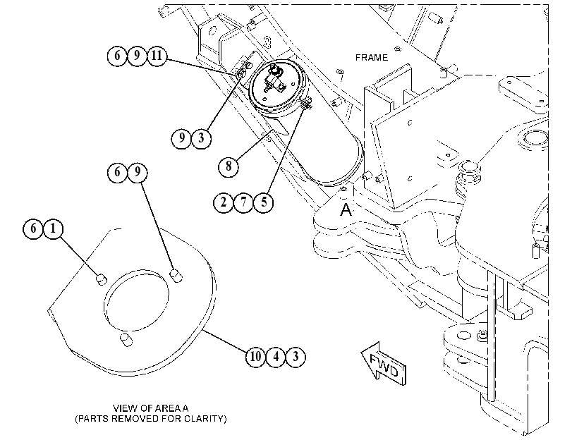 ACCUMULATOR & MTG GP-HYDRAULIC 5777407 CAT