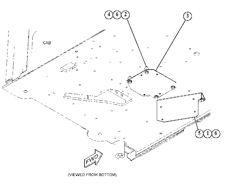 BRACKET & MTG GP-CAB 5427482 CAT