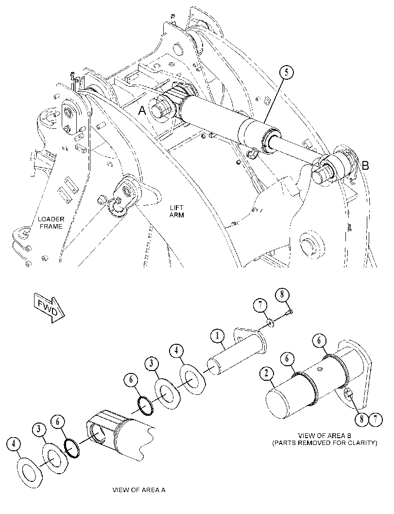 CYLINDER & MTG GP-TILT 5778847 CAT