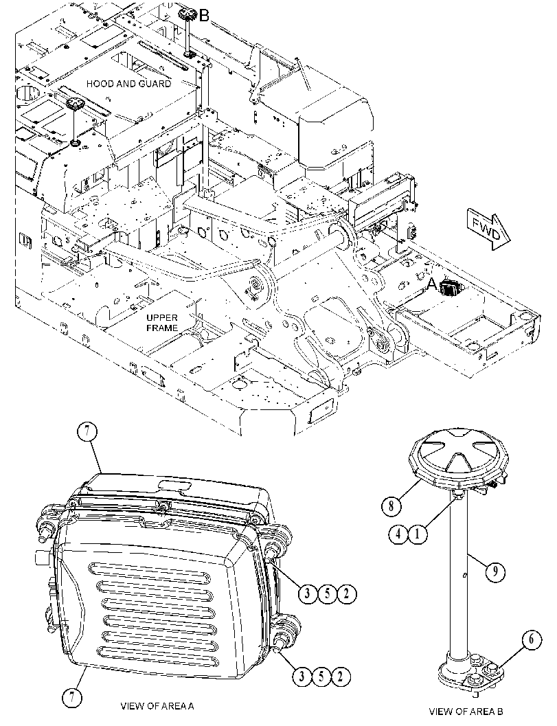 ANTENNA & MOUNTING GP 5427484 CAT