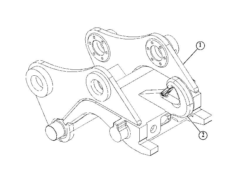 COUPLER AS-QUICK 5665140 CAT