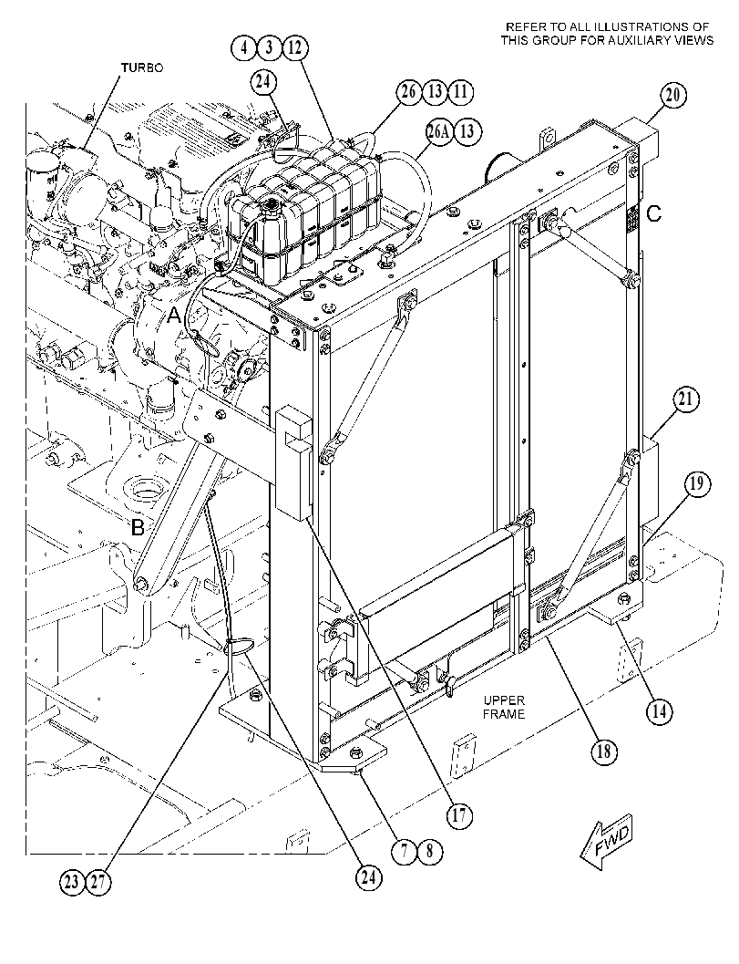 COOLING GP 5427140 CAT