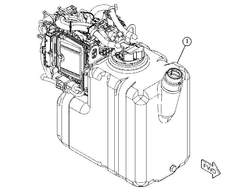 Модуль AdBlue (компоновка) 5786993 CAT
