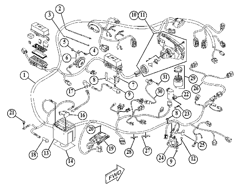 WIRING GP-MAIN 5602694 CAT