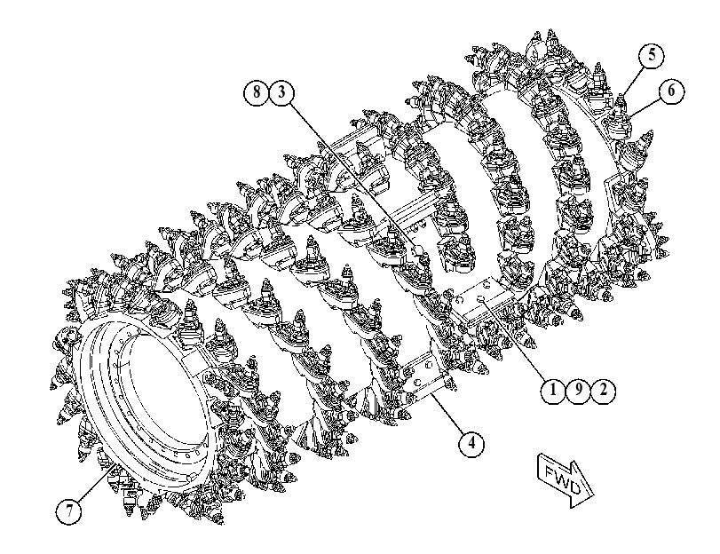 Ротор 5940222 CAT
