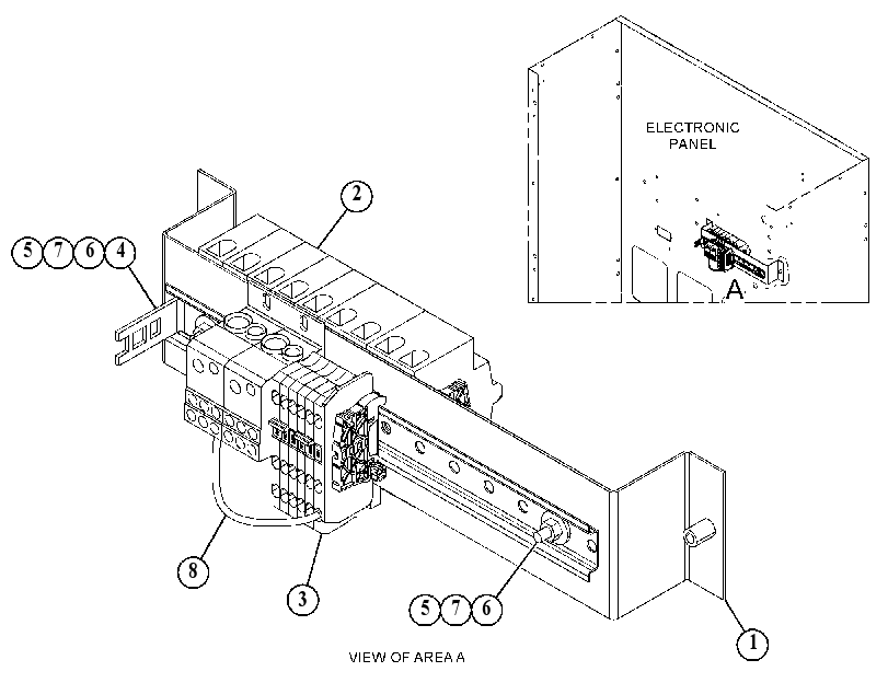 MOUNTING GP-TERMINAL STRIP 5258881 CAT