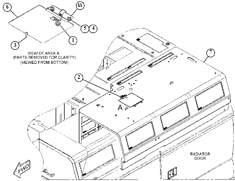 HOOD GP-ENGINE COMPARTMENT 5684268 CAT