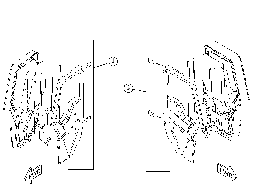 KIT-DOOR 5949250 CAT