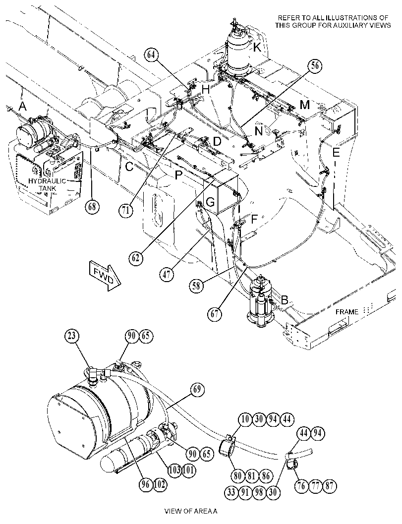 LINES GP-FIRE SUPPRESSION 4923575 CAT