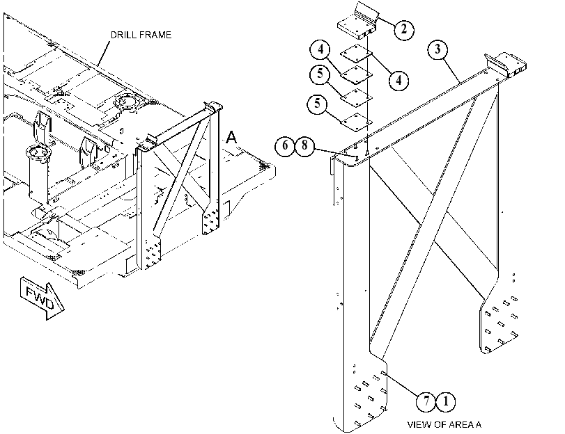SUPPORT GP-MAST 5248906 CAT