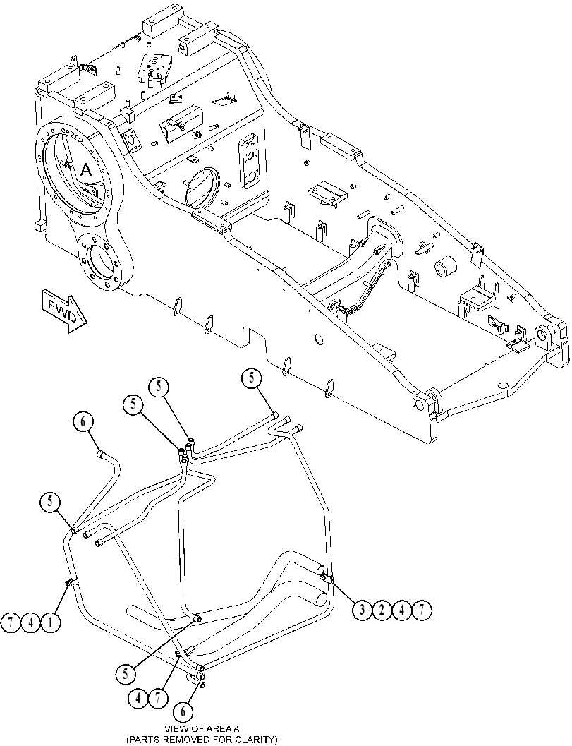 CASE & FRAME AS 5814528 CAT