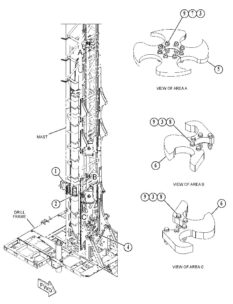 RETAINER GP-PIPE 5857611 CAT