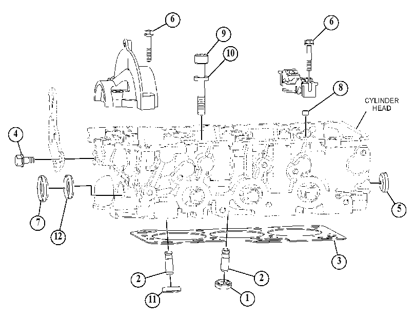 MOUNTING GP-HEAD 5596890 CAT