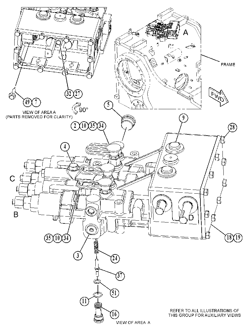 VALVE GP-STEERING & BRAKE CONT 5897115 CAT