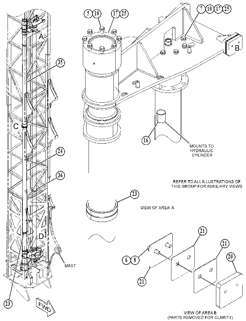 RACK GP-PIPE 5857521 CAT