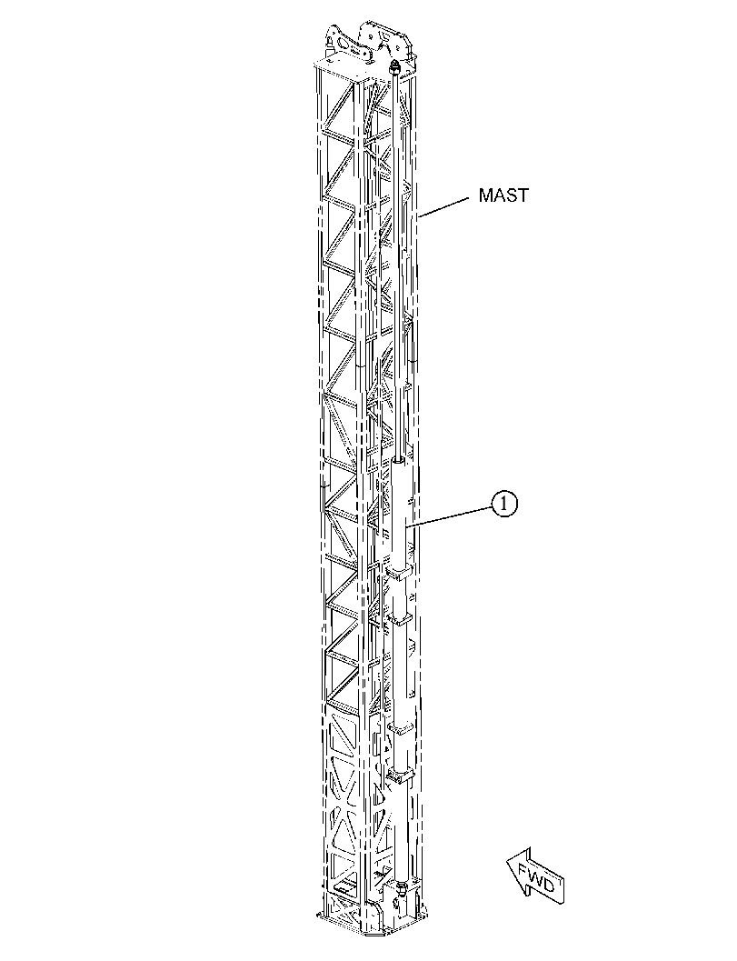 CYLINDER GP-PULL DOWN 5864253 CAT