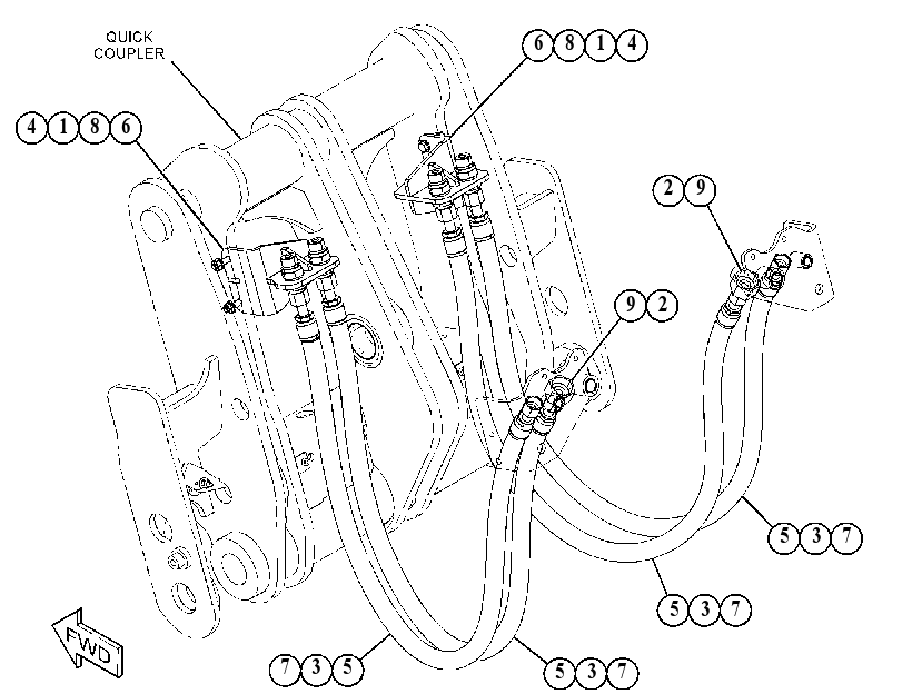 LINES GP-WORK TOOL 5715064 CAT