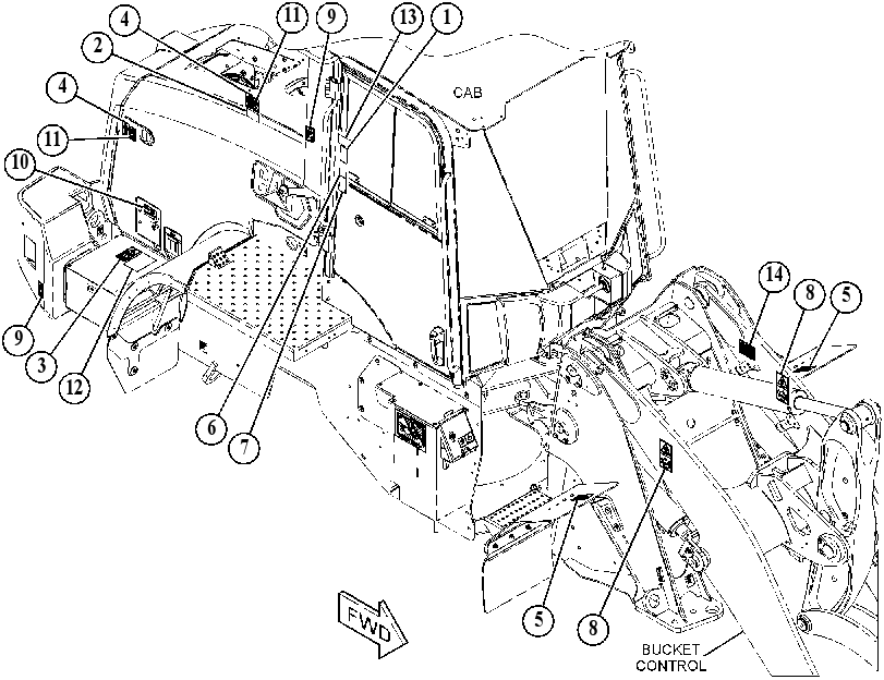 Плёнка 5404686 CAT
