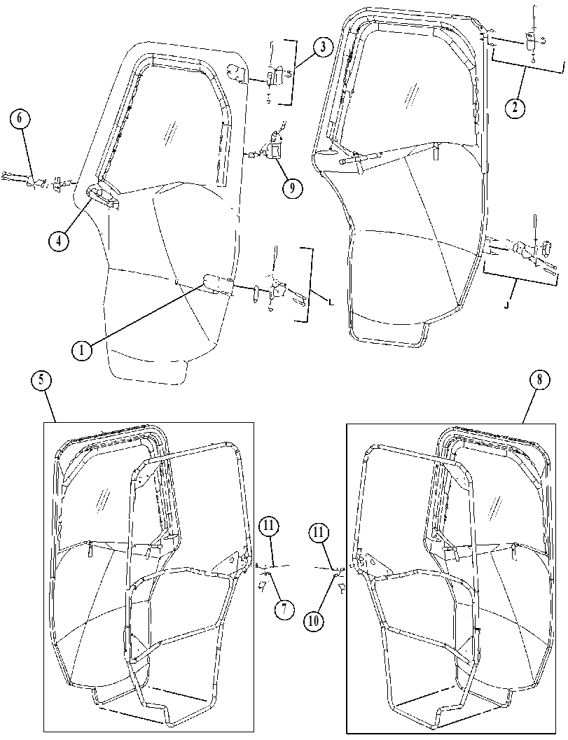 KIT-DOOR 5763041 CAT